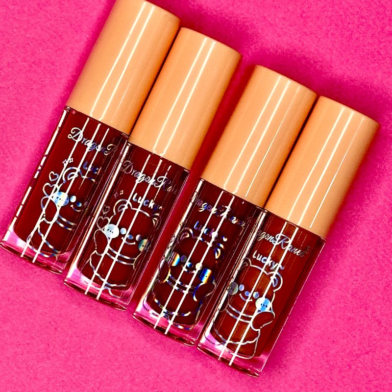 پک 4تایی رژ لب مایع مات دراگون DragonRanee مدل Matte Lip Glossبسته 12 پک 4 عددی - Image 3