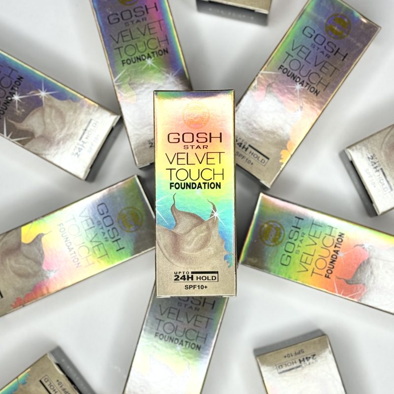 فاندیشن گاش استار ولوت تاچ (Gosh Star Velvet Touch Foundation) SPF10+ با ماندگاری ۲۴ ساعته بسته 12 عددی - Image 2
