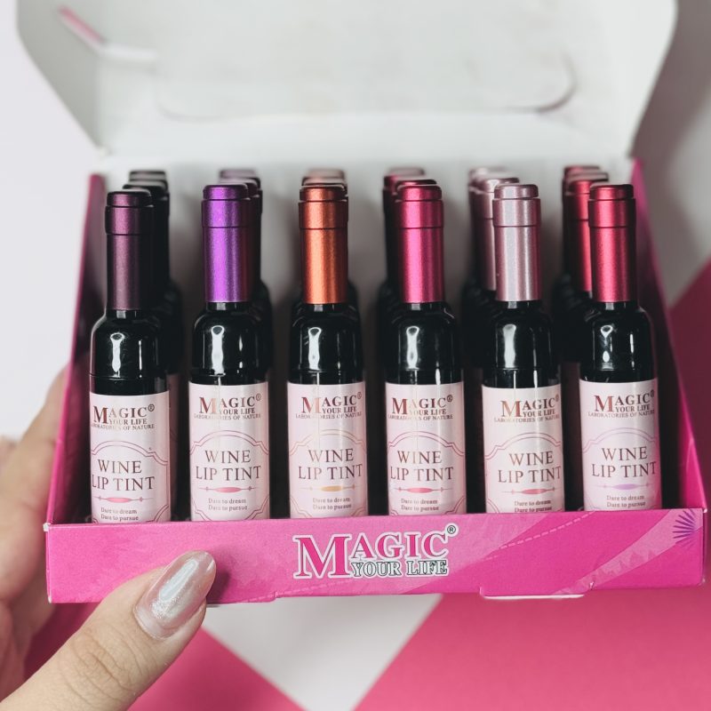 تینت لب Magic مدل Wine Lip Tint شامپاین بسته 24 عددی - Image 1