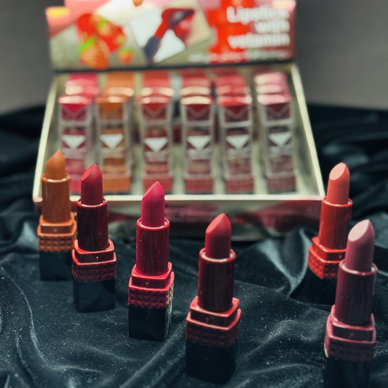 رژ لب جامد مات بیوتی سیتی (Beauty City) بسته 24 عددی - Image 1
