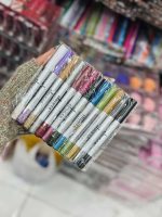 مداد چشم گلیتری دوسه شاین دار بسته 12 عددی - Image 3