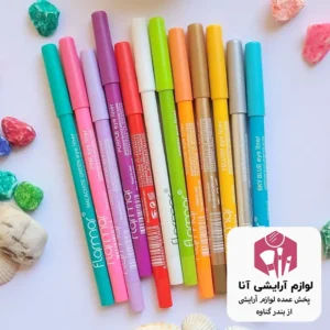سرمه مدادی فلورمار Flormar بسته 12 عددی