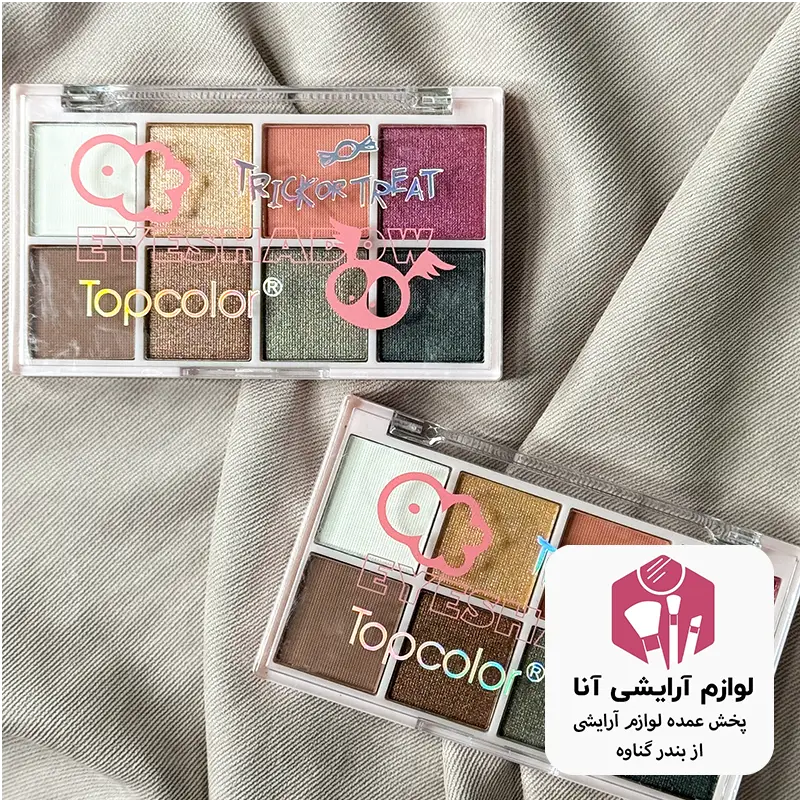 پالت سایه مات و براق top colorکدTC3014بسته 24 عددی پالت سایه مات و براق top colorکدTC3014بسته 24 عددی