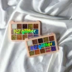 پالت سایه اکلیلی ۱۵ رنگ Sunflower مدل I Love The Glitter