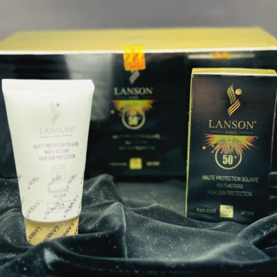 کرم ضد آفتاب لانسن (Lanson Paris) SPF50+ مخصوص انواع پوست بسته 12 عددی شناسه: