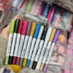 مداد چشم گلیتری دوسه شاین دار بسته 12 عددی