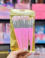 براش آرایشی 12 تیکه بسته ۱۲عددی - Image 4