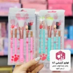براش آرایشی 5 تکه بسته۱۲عددی