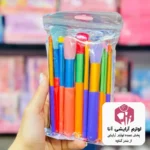 براش آرایشی 15 تکه بسته ۱۲عددی