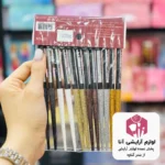 خط چشم گلیتری بسته ۱۲عددی (پخش عمده لوازم آرایشی آنا)