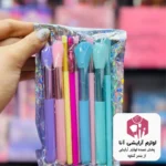 براش  پاستیلی 10 تکه بسته ۱۲عددی