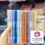 ماژیک خط چشم رنگی بسته۱۲عددی (پخش عمده لوازم آرایشی آنا)