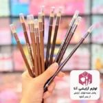 مداد خط ابرو با ماندگاری بالا بسته ۱۲ عددی (پخش عمده لوازم آرایشی آنا)